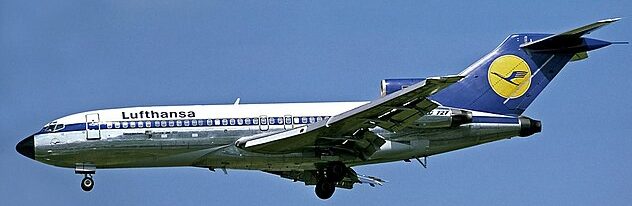 Lufthansa Boeing 727-100