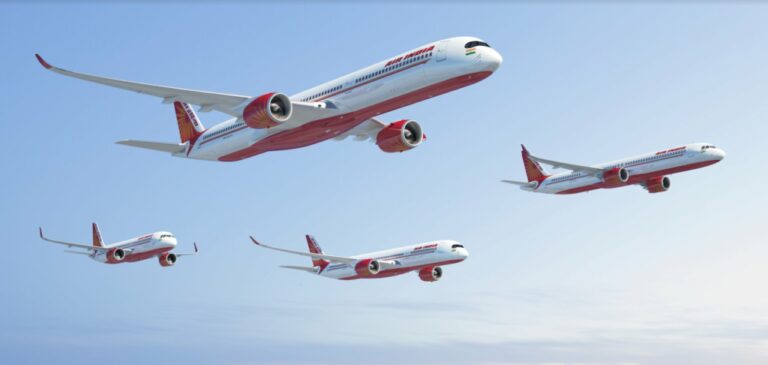 Air India announces a historic order for 470 Boeing and Airbus commercial jets