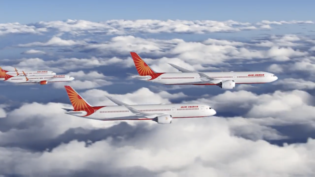Air India orders 220 Boeing planes