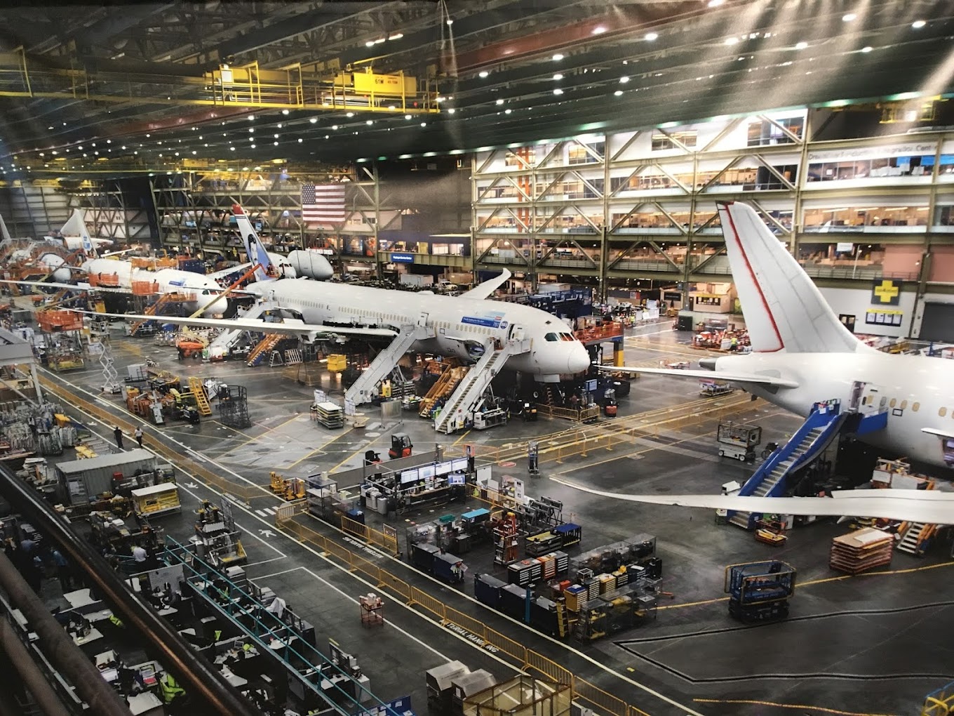 Boeing's Annual plane production